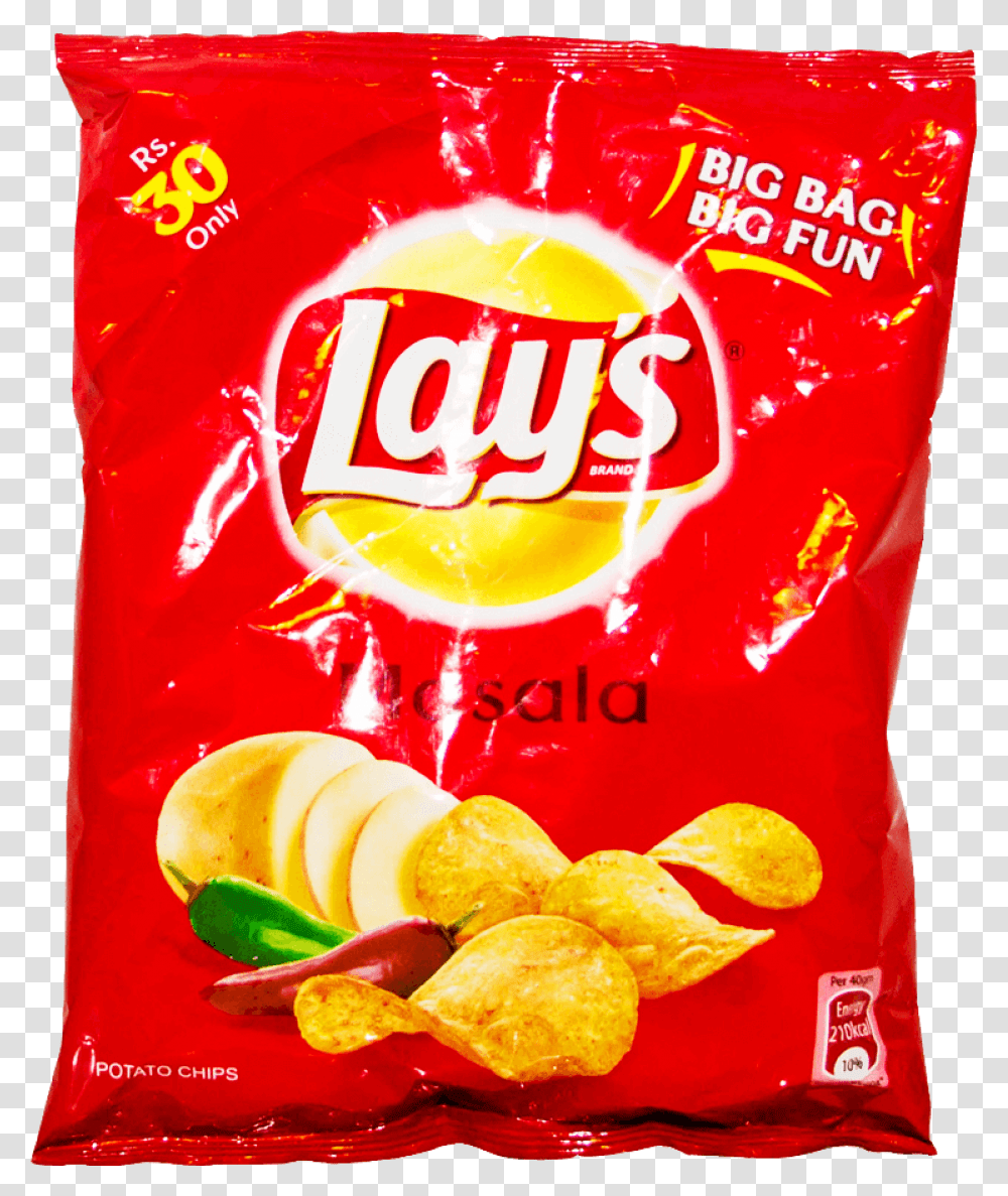 Lays Chips Masala 39 Gm Lays Masala Chips, Snack, Food, Beverage, Drink Transparent Png