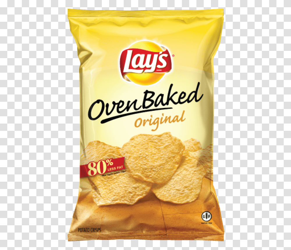 Lays Oven Baked Original, Bread, Food, Diaper, Cracker Transparent Png