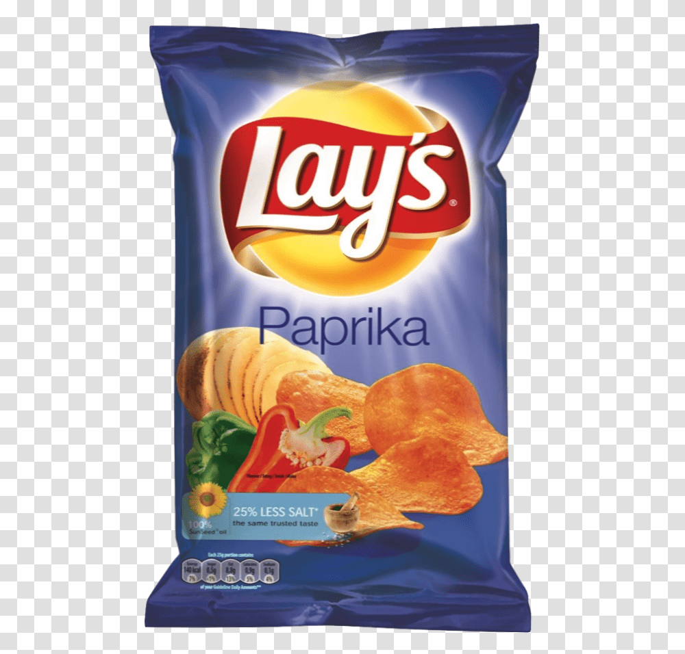 Lays Paprika 170g Lays Chips Salt, Lobster, Food, Animal, Beverage Transparent Png