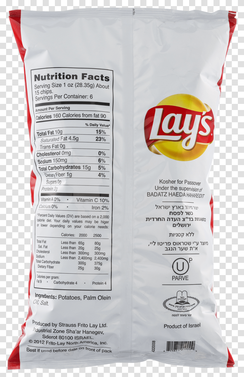 Lays Salted Potato Chips Lays, Text, Menu, Food, Flour Transparent Png