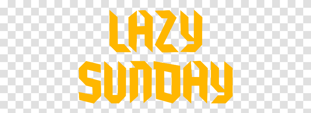 Lazy Sunday Lazysunday Yellow Quote Graphics, Number, Alphabet Transparent Png