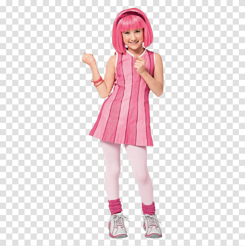 Lazy Town Stephanie Meanswell, Dress, Person, Female Transparent Png