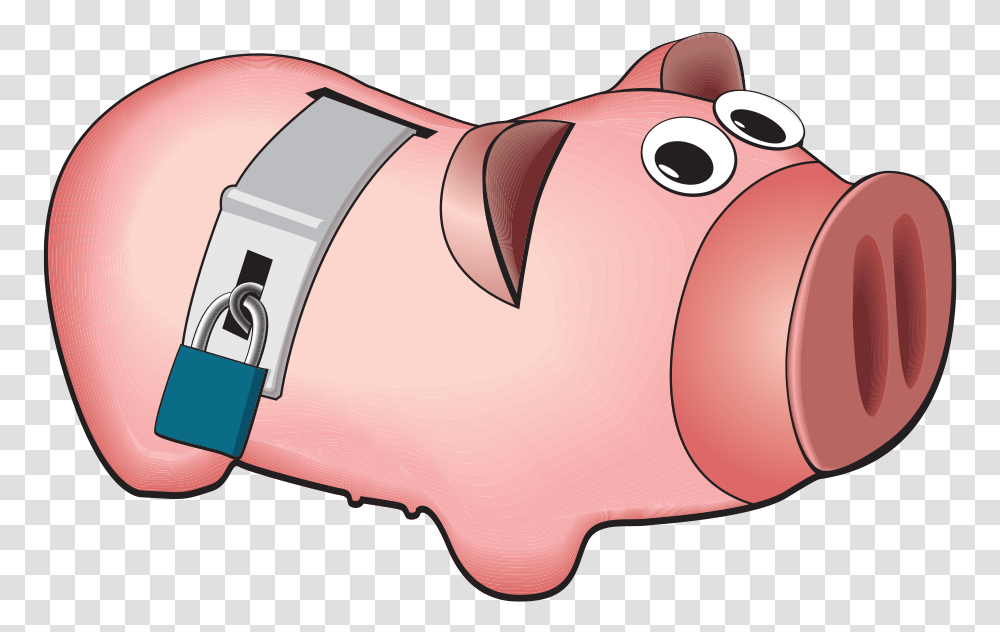 Lazytown Stingy Piggy Bank, Helmet, Apparel, Blow Dryer Transparent Png