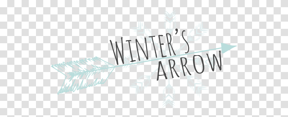 Lbm Designs Winters Arrow Logo Sketch, Snowflake Transparent Png