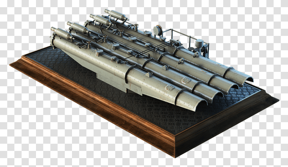 Lc 41 Twin Turrets, Weapon, Weaponry, Gun, Torpedo Transparent Png