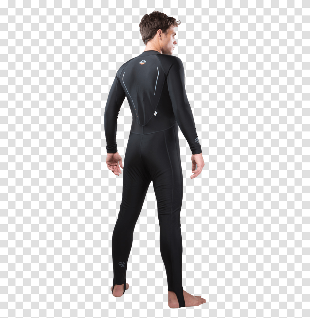 Lc Pt Fullsuit Frontzip Back Web Copy Copy Diver Suit Back, Pants, Person, Sleeve Transparent Png