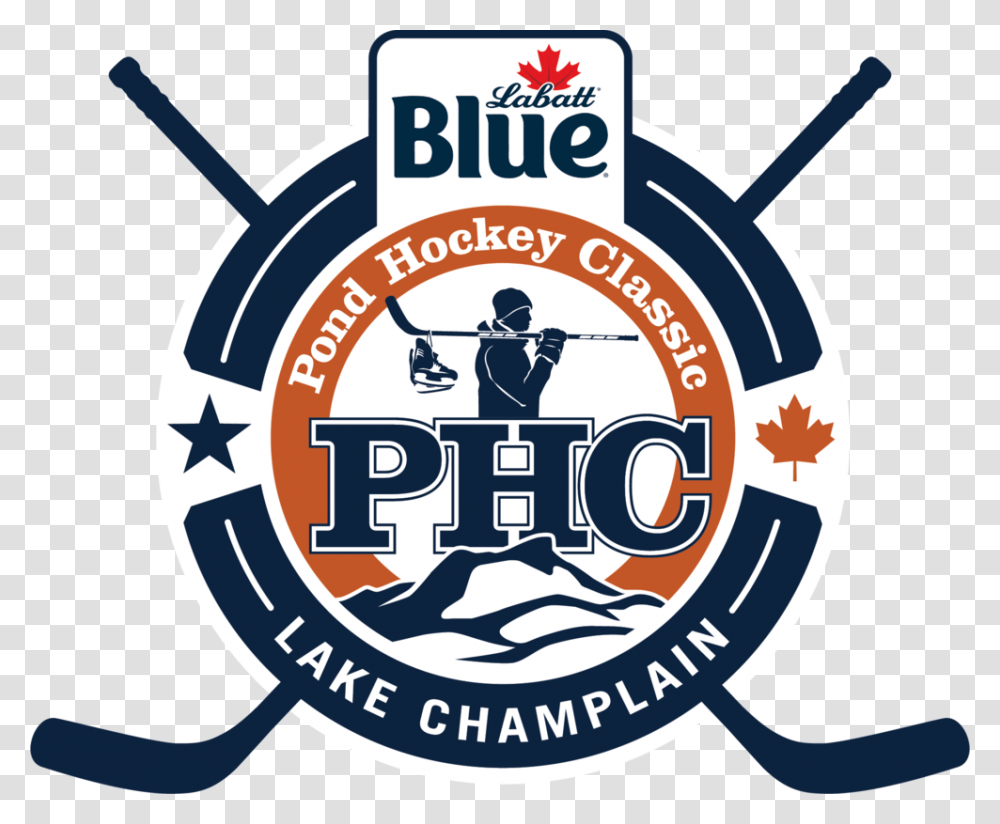 Lcphc Logo Labatt Pond Hockey Classic, Label, Badge, Crowd Transparent Png