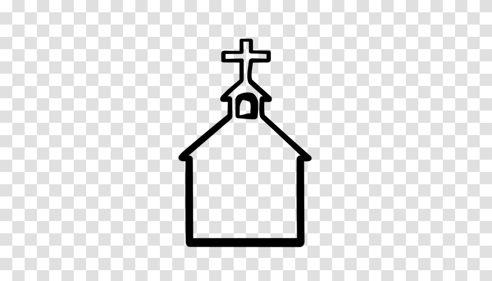 Lds Church Clip Art, Cross, Stencil, Silhouette Transparent Png