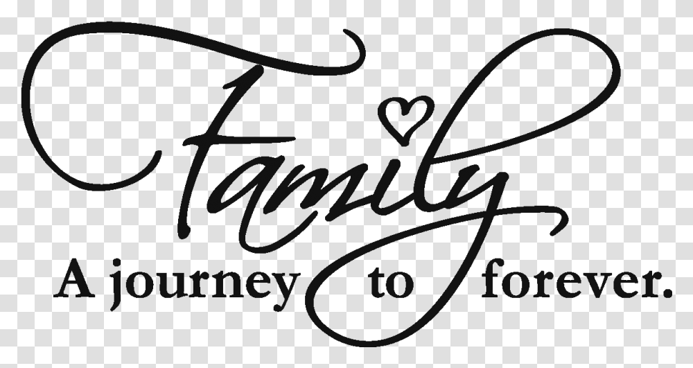 Lds Clipart Families Are Forever One Word Quotes For Family, Calligraphy, Handwriting, Label Transparent Png