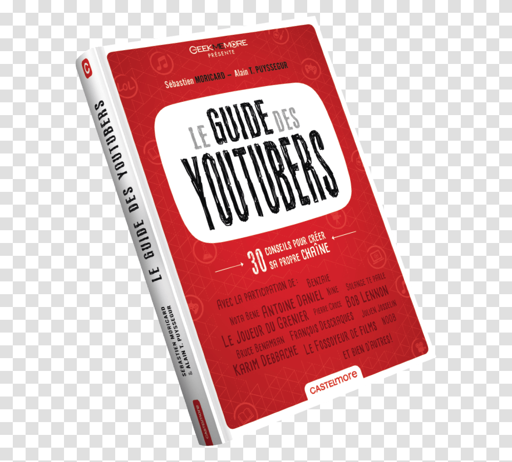 Le Guide Des Youtubers Livre Le Guide Des Youtubers, Advertisement, Poster, Flyer, Paper Transparent Png