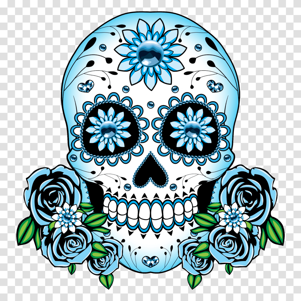 Le Kon Celebrates De Muertos, Doodle, Drawing Transparent Png