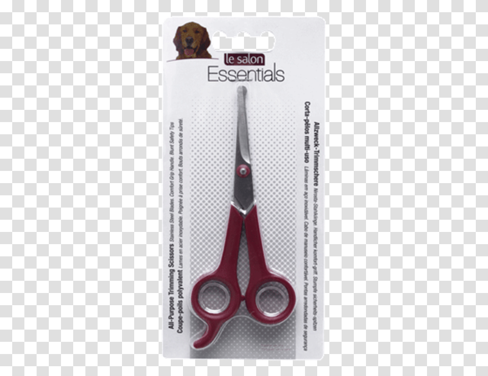 Le Salon Essentials All Purpose Trimming Scissors, Blade, Weapon, Weaponry, Dog Transparent Png