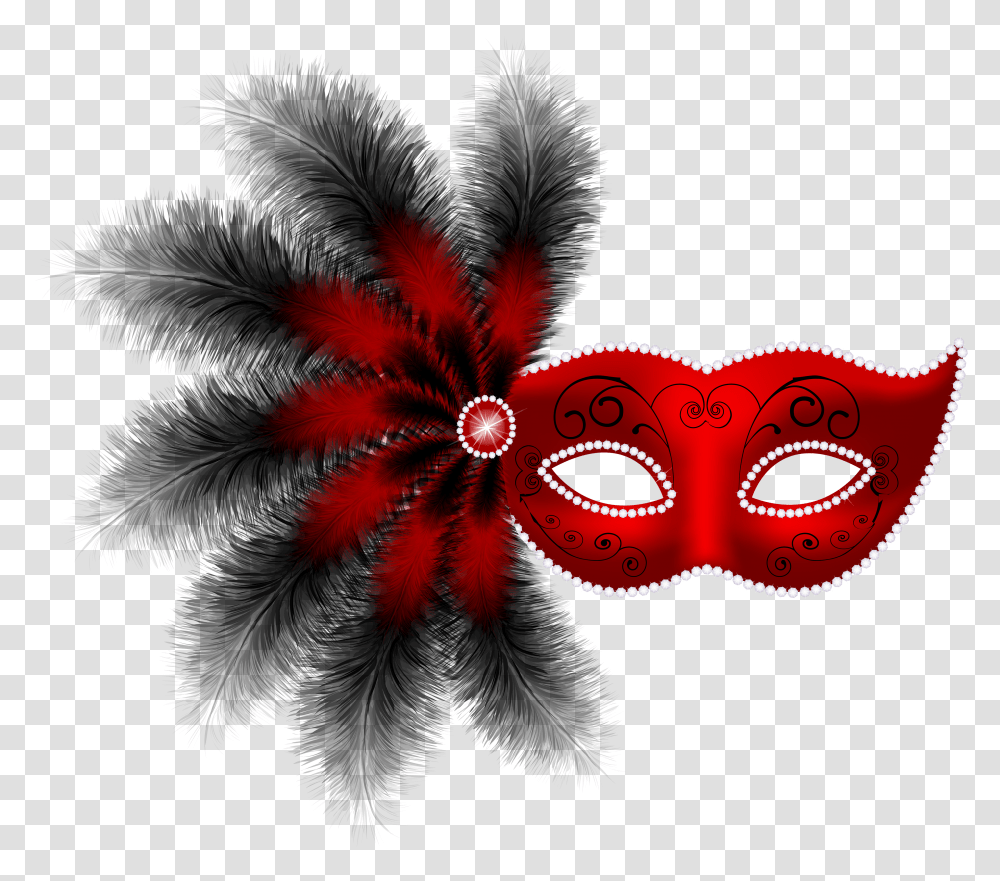 Le Temps Qui Passe Mask Images Feather Mask Carnival Feather Carnival Mask Transparent Png