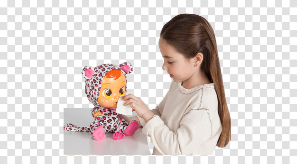 Lea Cry Babies Lea, Person, Human, Toy, Doll Transparent Png