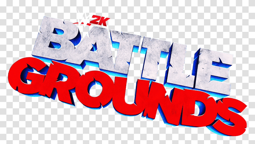 Leading Game Publisher Take Two Interactive Wwe 2k Battlegrounds Logo, Word, Alphabet, Text, Outdoors Transparent Png