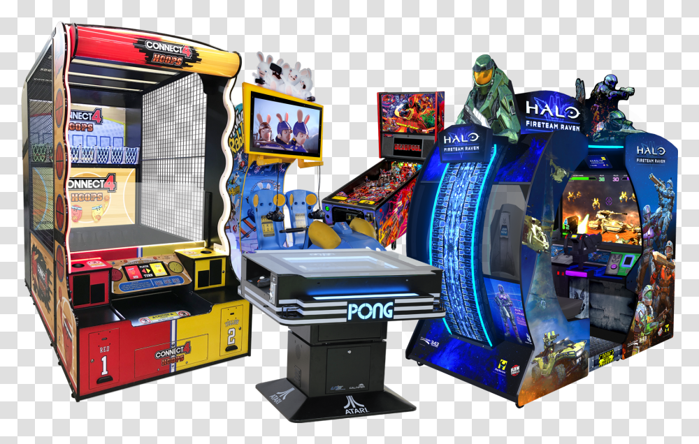 Leading Video Arcade Games Distributor Amusements Halo Arcade Game, Arcade Game Machine, Person, Human Transparent Png