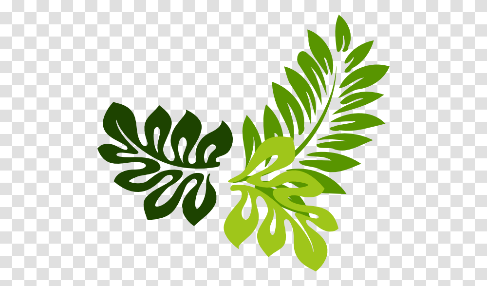 Leaf Border Clipped Art Hibiscus Clip Art, Green, Plant, Fern, Flower Transparent Png