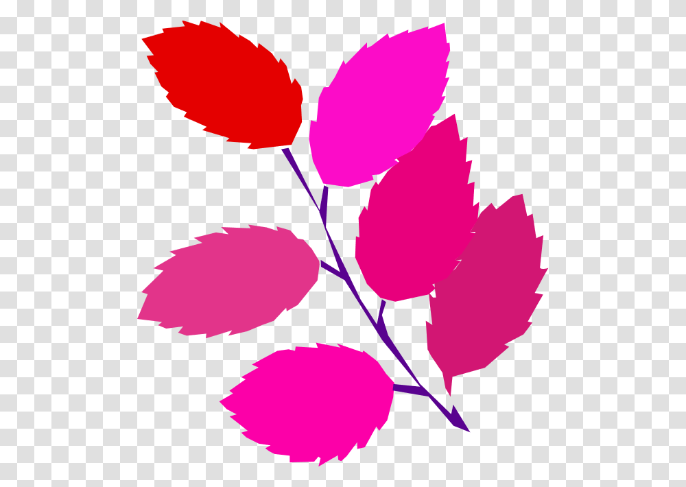 Leaf Clipart Pink Leaves, Plant, Flower, Blossom, Person Transparent Png