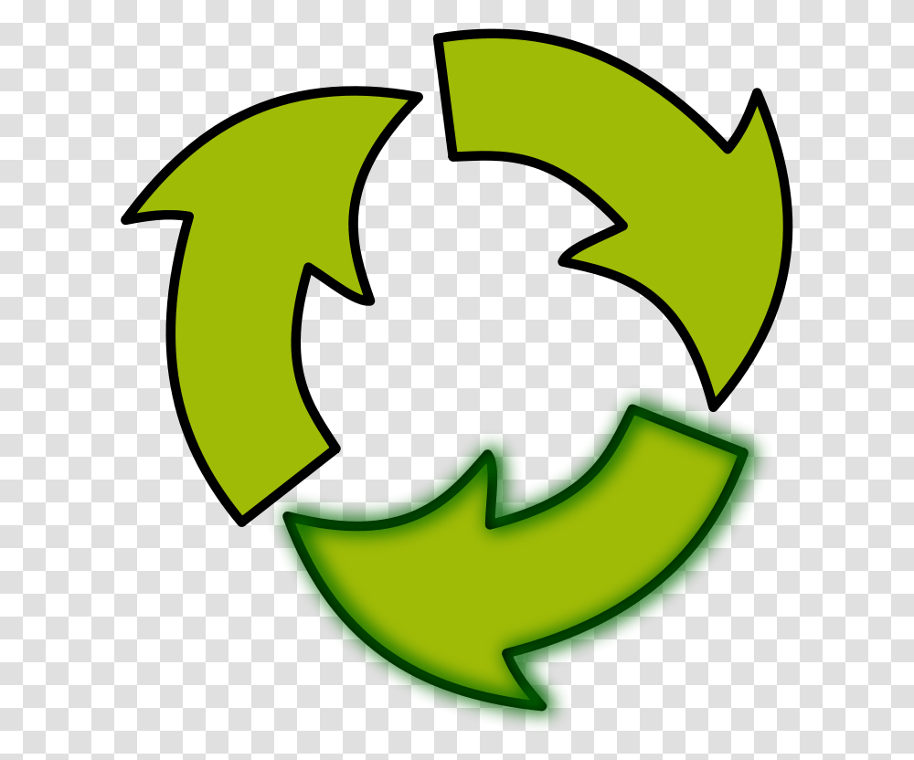 Leaf Clipart Symbol Paper Recycling Transprent, Recycling Symbol, Batman Logo Transparent Png
