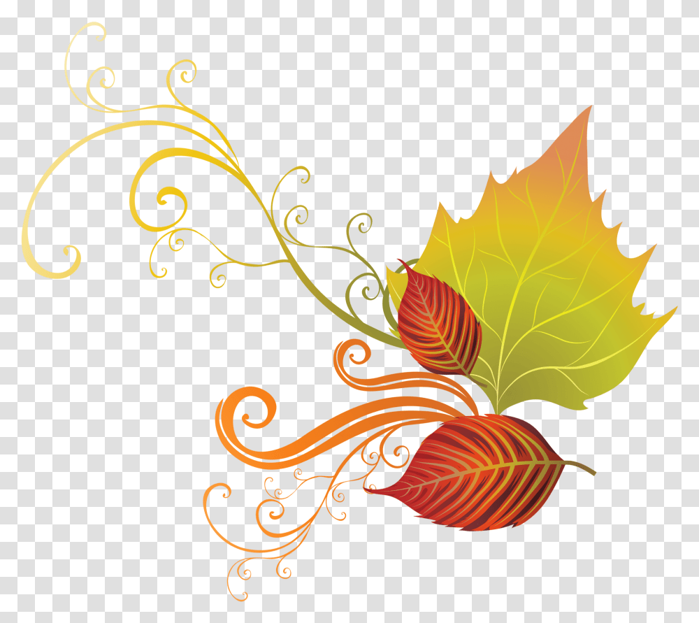 Leaf Cliparts Decoration Background Autumn Leaves Clipart, Floral Design, Pattern, Poster Transparent Png