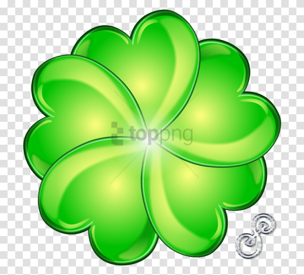 Leaf Clover Drawing Image With Background, Plant, Green, Purple, Light Transparent Png