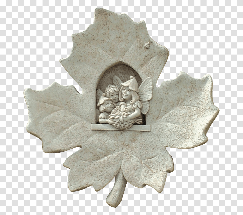 Leaf Fairies Plaque Maple Leaf, Cross, Brooch, Jewelry Transparent Png