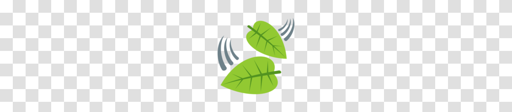 Leaf Fluttering In Wind Emoji On Emojione, Plant, Tennis Ball, Sport, Sports Transparent Png