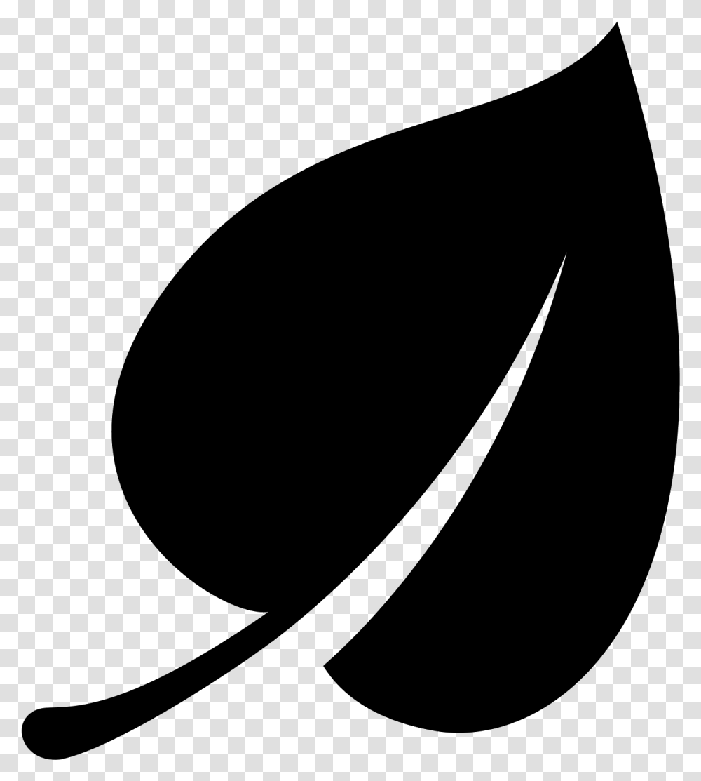 Leaf Icon Free Download Svg Royalty Free Stock Black Leaf Icon, Gray, World Of Warcraft Transparent Png