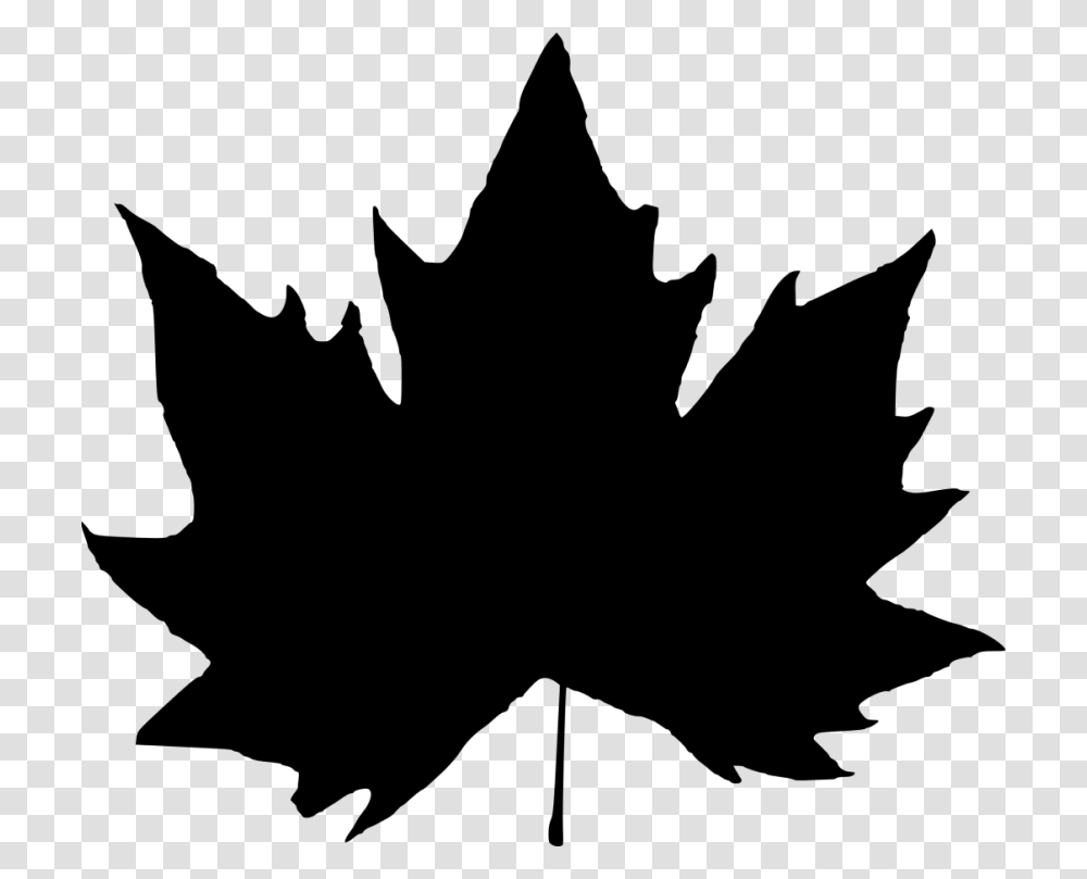 Leaf Silhouette, Plant, Tree, Maple Leaf, Cat Transparent Png