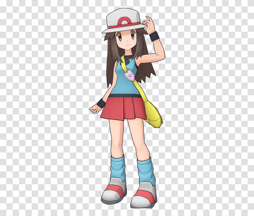 Leaf Sync Pair Pokmon Masters Ex Girly, Costume, Clothing, Person, Skirt Transparent Png