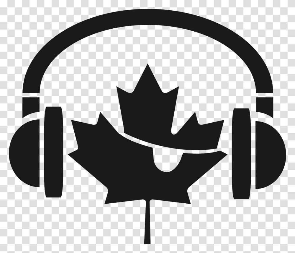 Leafcanadian Musicfree Vector Graphicsfree Pictures Work While Study In Canada, Stencil, Hand, Batman Logo Transparent Png