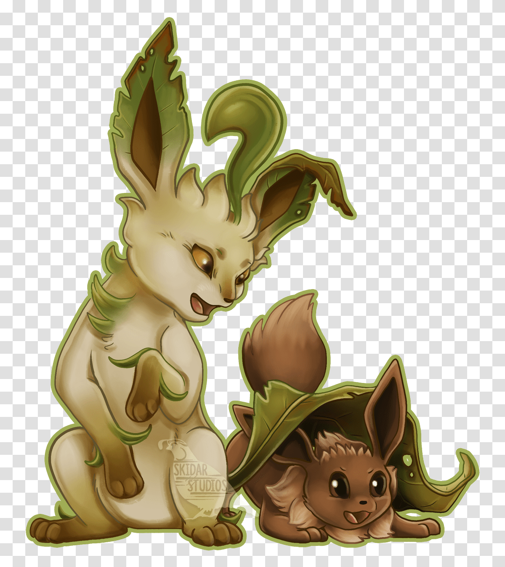 Leafeon Eevee, Mammal, Animal, Dragon, Aardvark Transparent Png