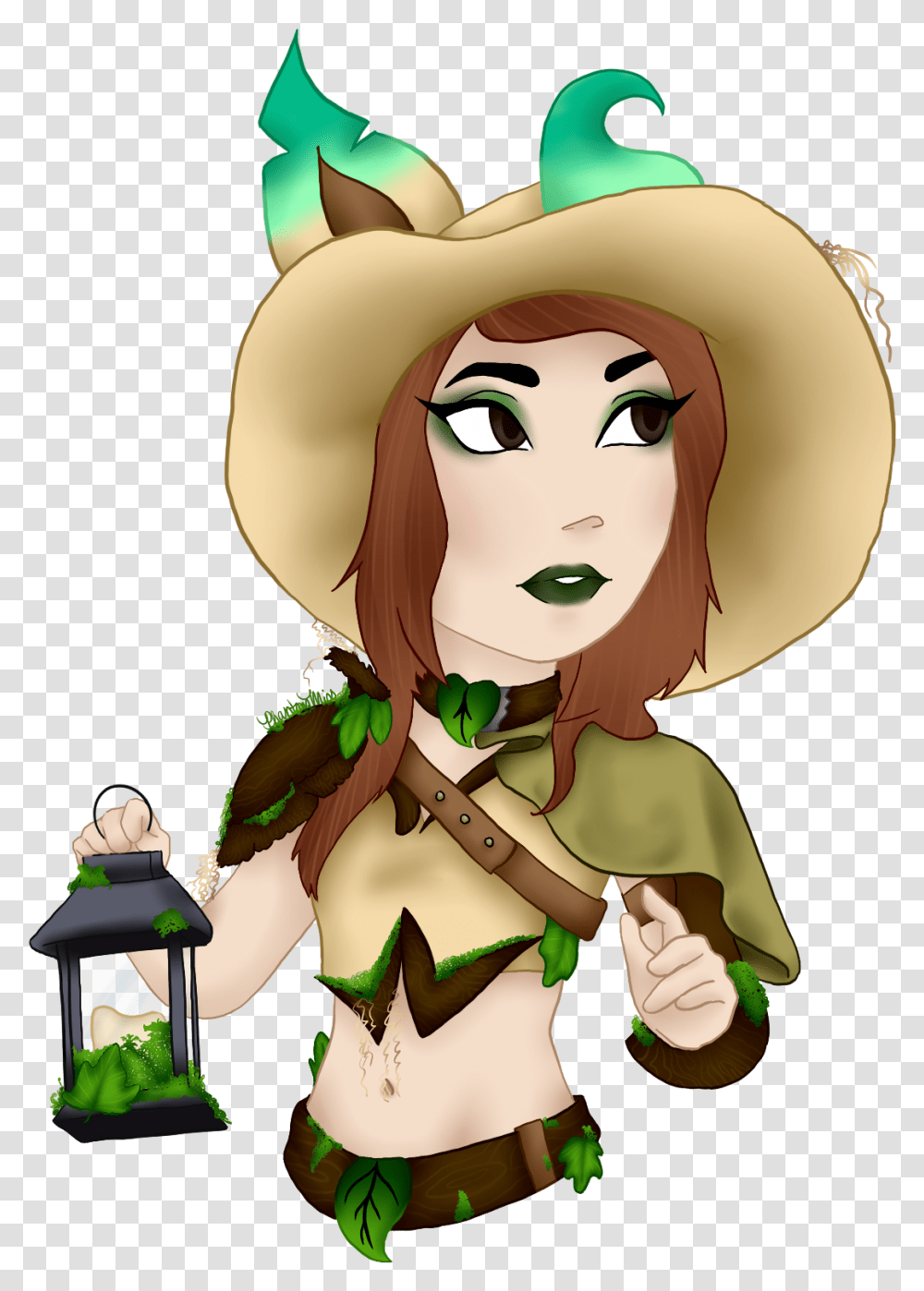 Leafeon Sticker Fictional Character, Clothing, Outdoors, Person, Hat Transparent Png