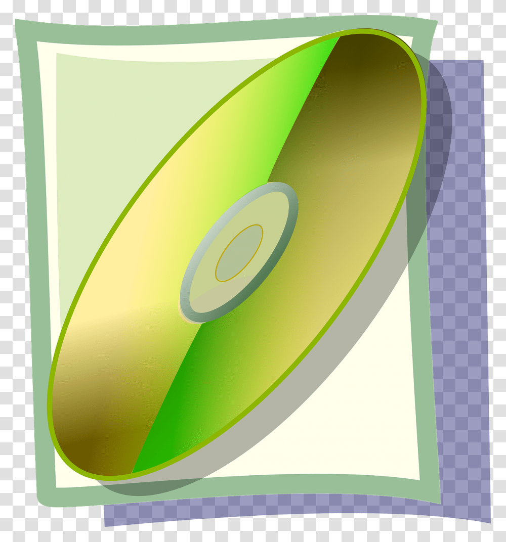 Leafgreencompact Disc Clipart Royalty Free Svg Green Music Disc Cd, Disk, Dvd Transparent Png