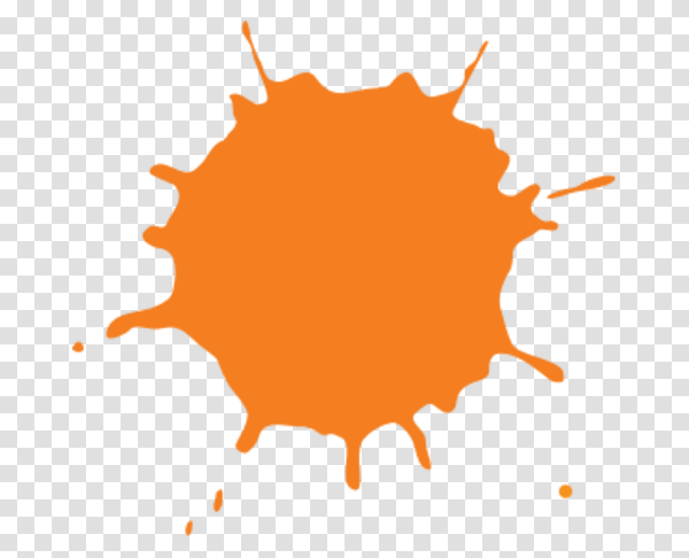 Leaftreeorange Blank Nickelodeon Splat Logo, Plant, Stain, Fire, Flame Transparent Png