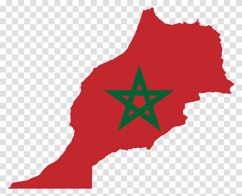 Leaftreered Morocco Map Flag, Star Symbol, Person, Human Transparent Png