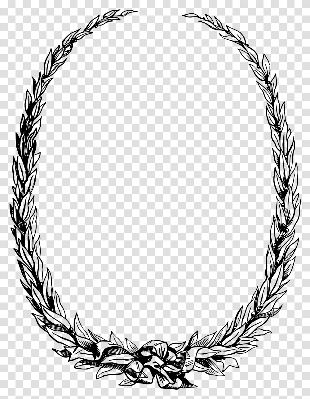 Leafy Frame 4 Clip Arts Vector Graphics, Gray, World Of Warcraft Transparent Png