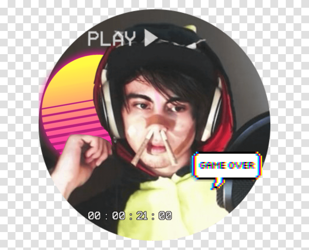 Leafy Is Here, Helmet, Person, Cushion Transparent Png
