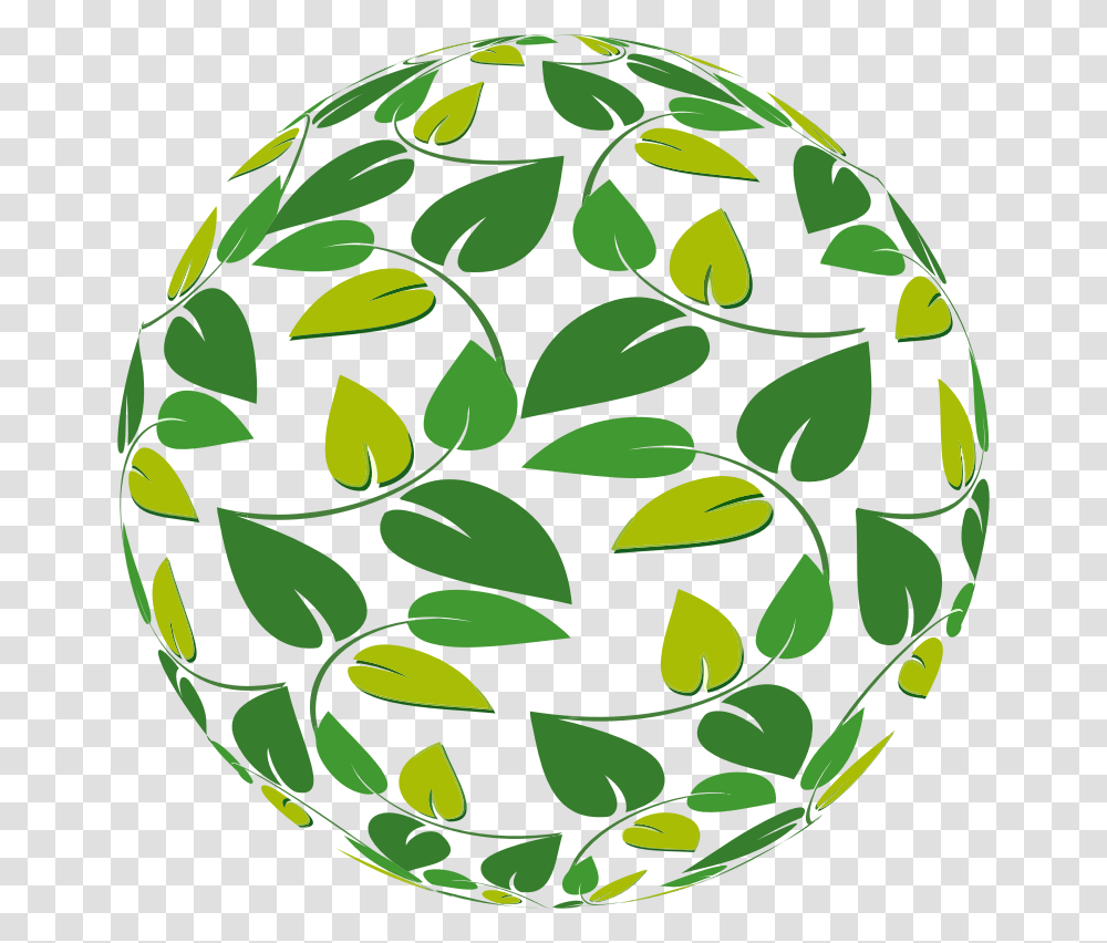 Leafy Sphere Leaf Aesthetic Clipart, Floral Design, Pattern, Painting Transparent Png