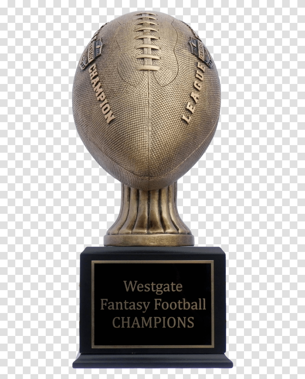 League Champion Fantasy Football Perpetual Trophy Front Trophy Transparent Png