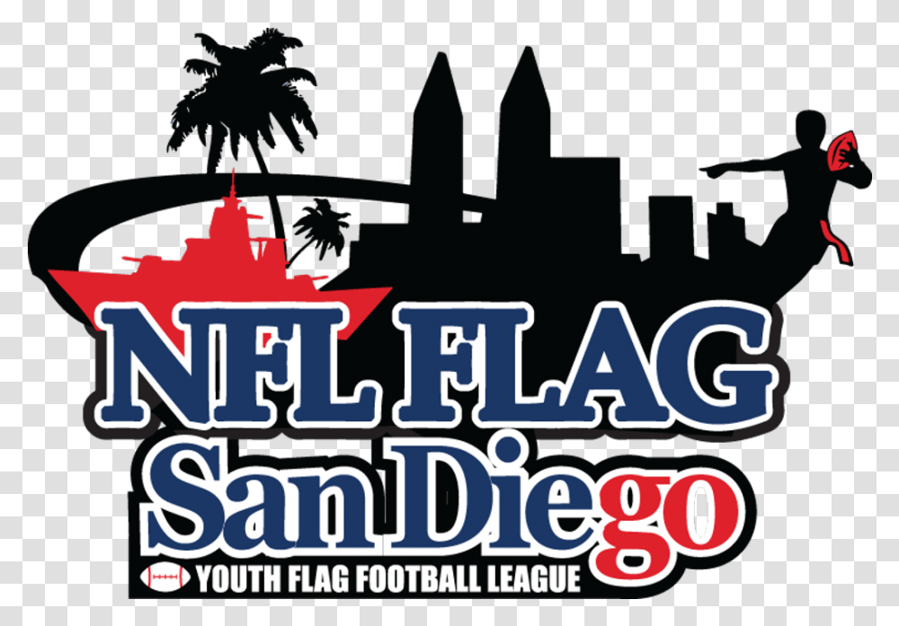 League Info Nfl Flag San Diego, Label, Text, Poster, Outdoors Transparent Png