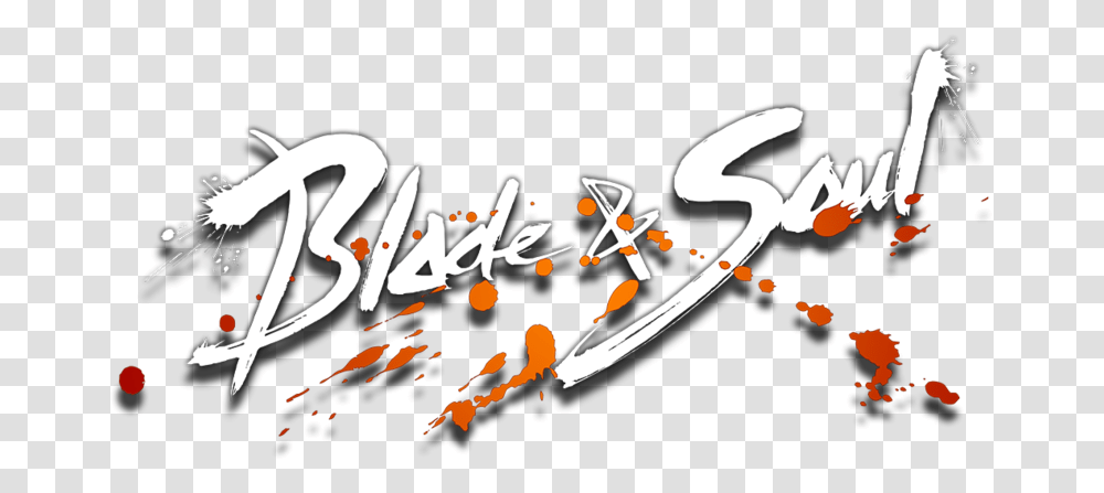 League Legends Of Blade Soul Garena Text Blade Amp Soul Logo, Label, Calligraphy, Handwriting, Crowd Transparent Png