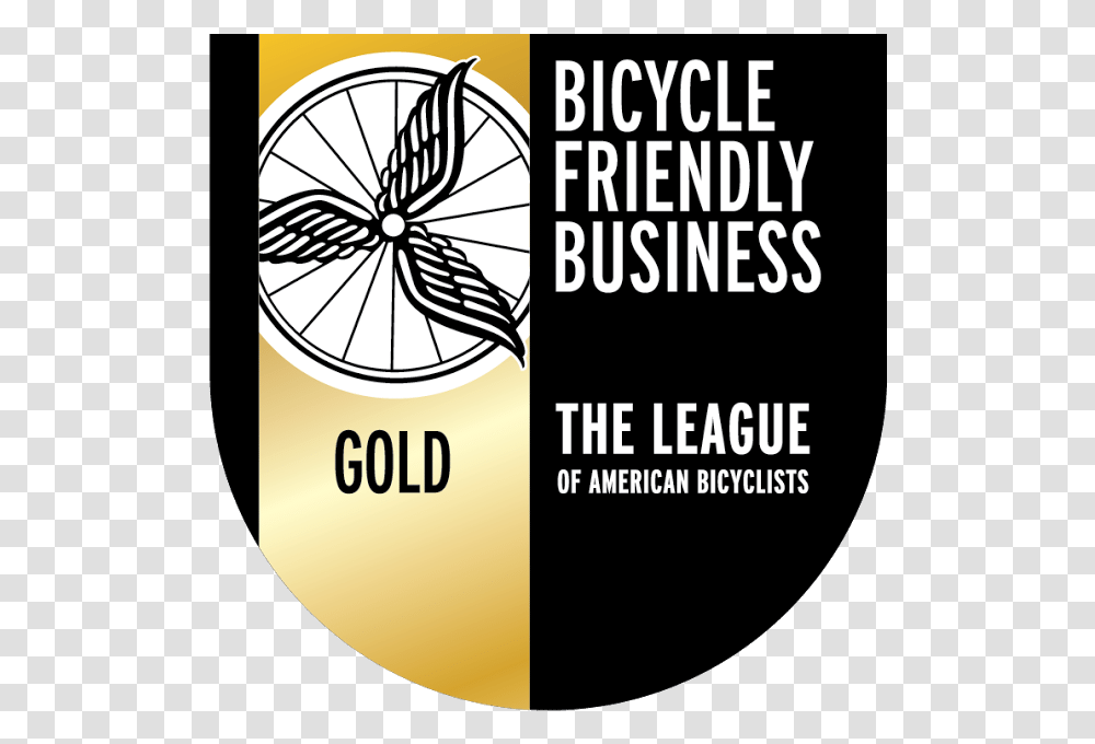 League Of American Bicyclists Bicycle Friendly Business, Label, Poster, Advertisement Transparent Png