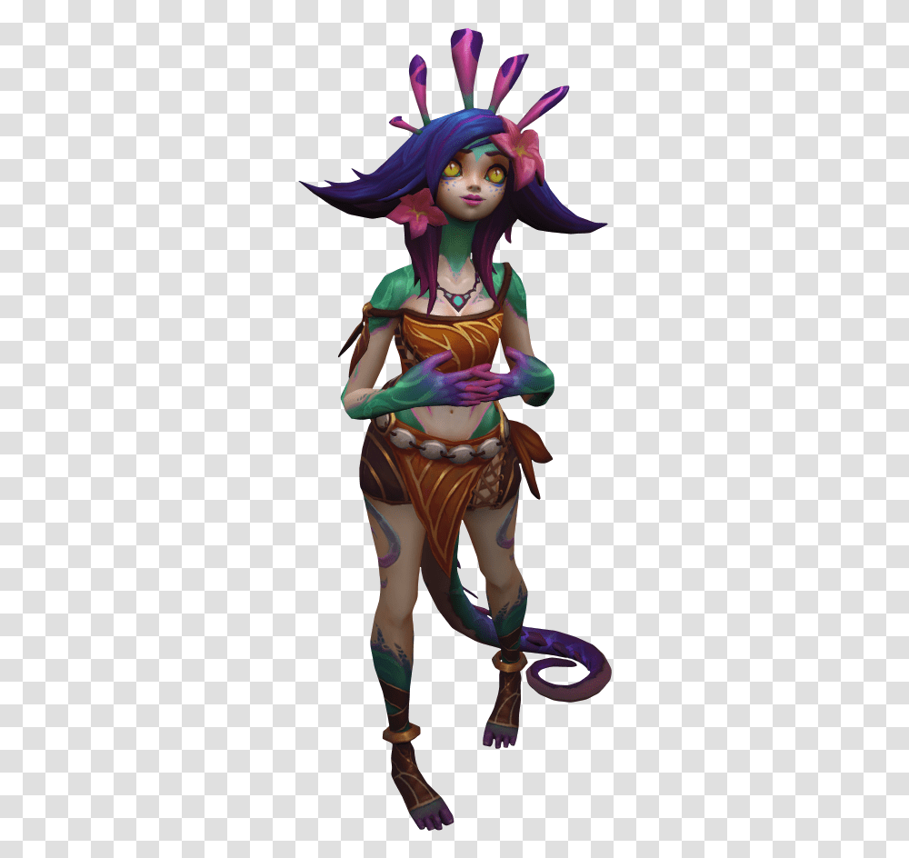 League Of Legend Neeko, Costume, Doll, Toy, Person Transparent Png