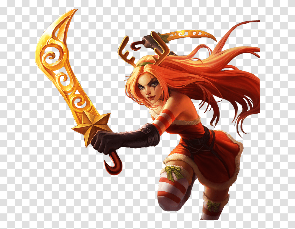League Of Legends Champion Slay Belle Katarina, Person, Human, Weapon, Weaponry Transparent Png