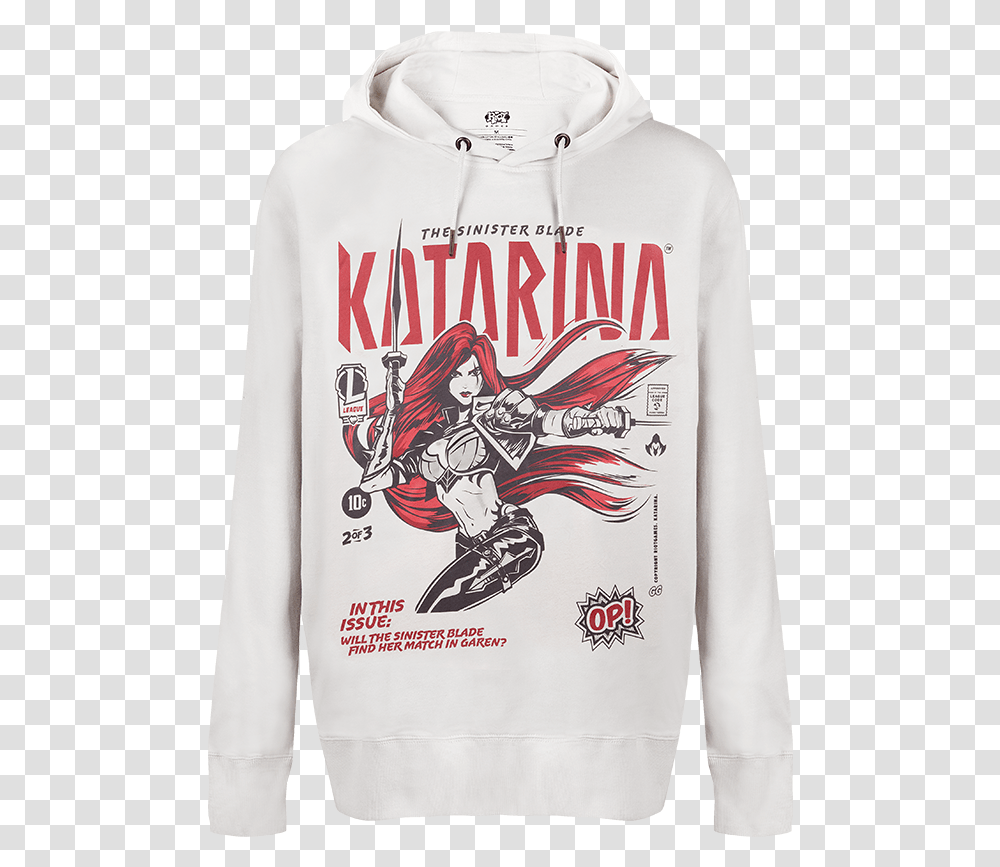 League Of Legends Katarina Hoodie, Apparel, Sweatshirt, Sweater Transparent Png