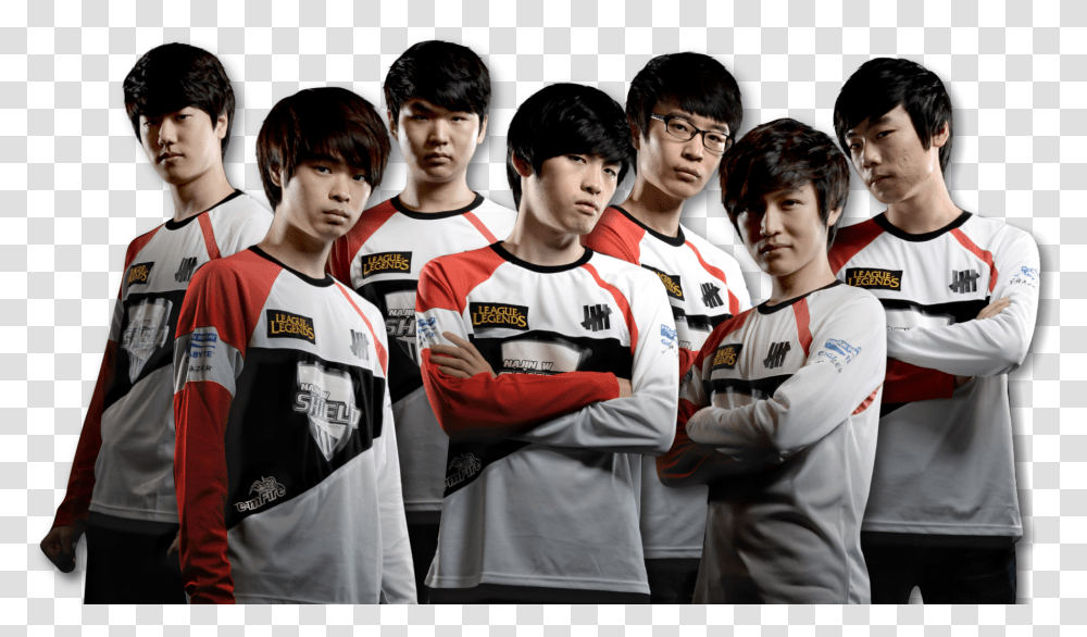 League Of Legends Korean Teams, Person, Shirt, People Transparent Png