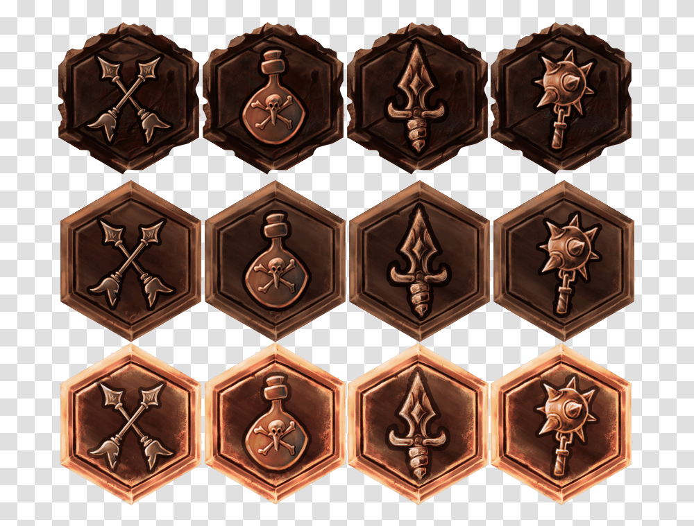 League Of Legends Runes Icons, Bronze, Pattern, Wristwatch Transparent Png