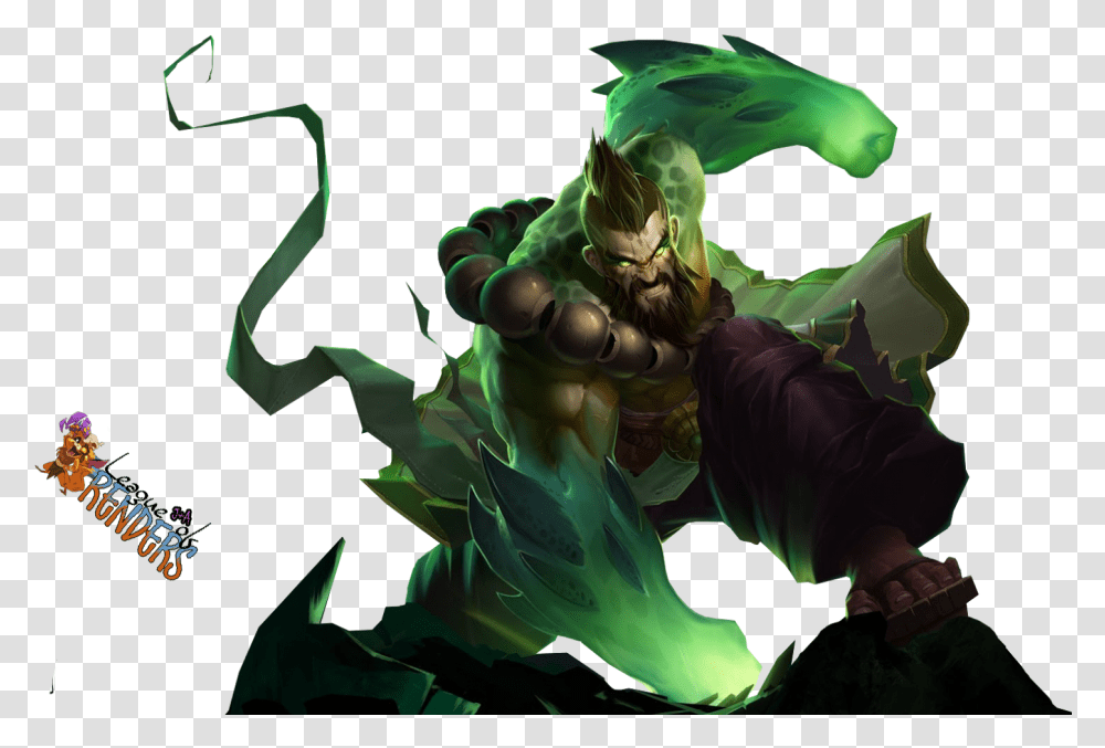League Of Legends Udyr, Green, World Of Warcraft, Honey Bee, Insect Transparent Png