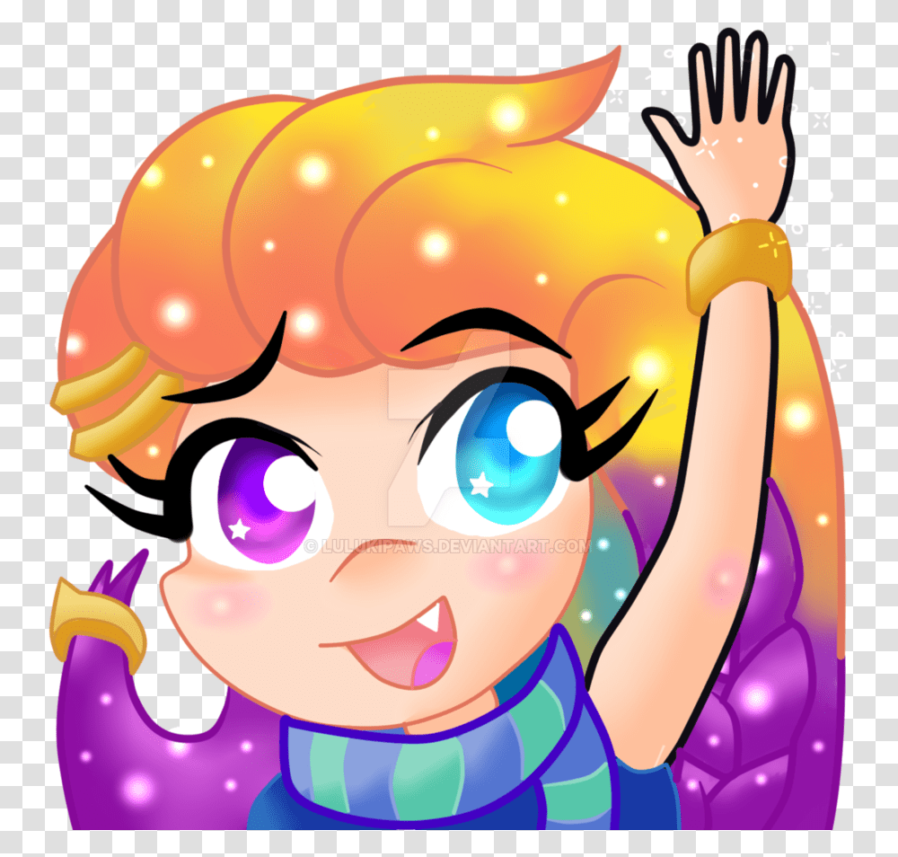 League Of Legends Zoe Emote Hi, Helmet, Apparel Transparent Png